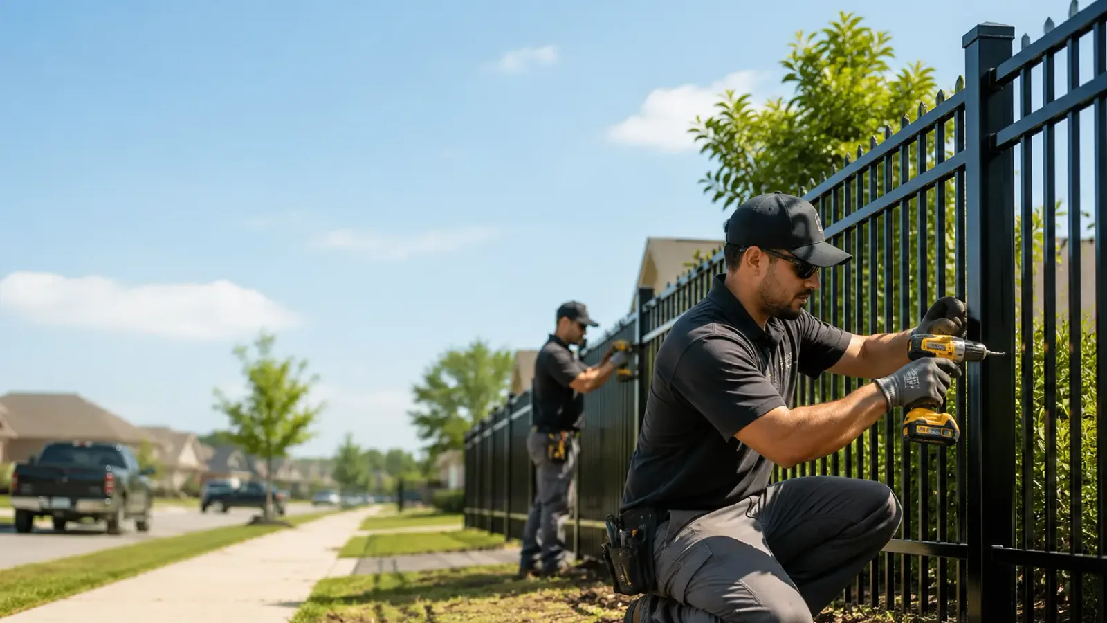 Metal Fence Installation in Norcross, GA